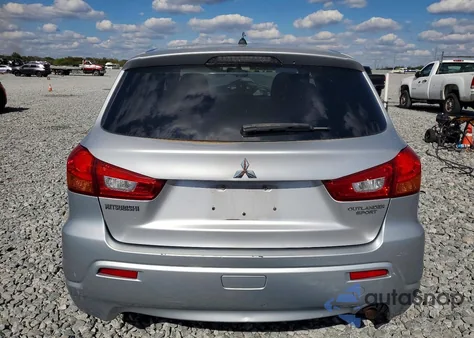 2012 Mitsubishi Outlander Sport Es z USA, uszkodzony, nr VIN JA4AP3AU5CZ001240